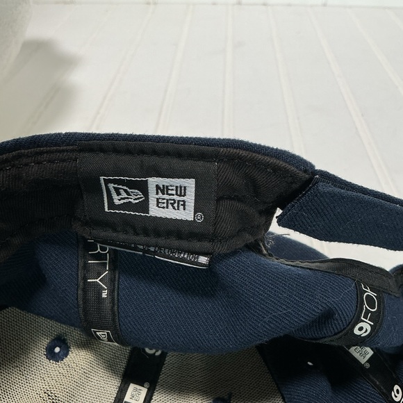 New Era Tennessee Titans Navy Blue Adjustable NFL Logo Sports Hat Cap- READ - Picture 6 of 9